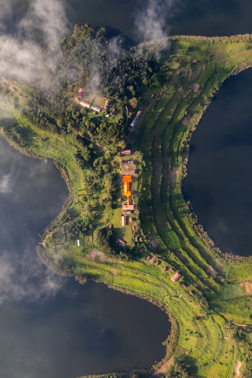 El lago Bunyonyi